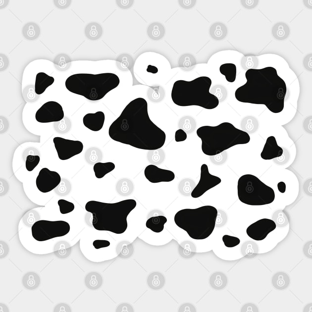 Cow Pattern - Cow - Sticker | TeePublic