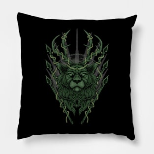 Cat The Hunter Pillow