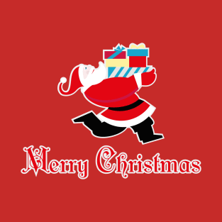 Santa Claus Bringing Gifts T-Shirt