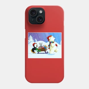 Christmas Cute Funny Cartoon Print Phone Case