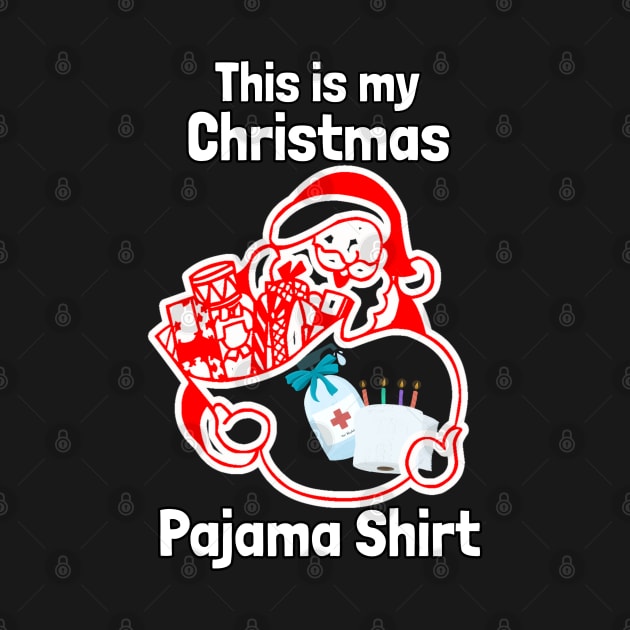 This is my Christmas Pajama Shirt by Kishu