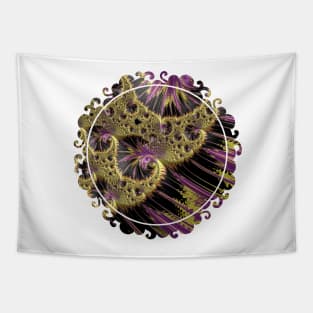 All That Glitters Fractal Art Tapestry