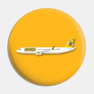 Buzz Airlines Boeing 737 Pin