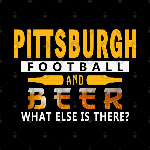 Pittsburgh Pro Football - and Beer by FFFM