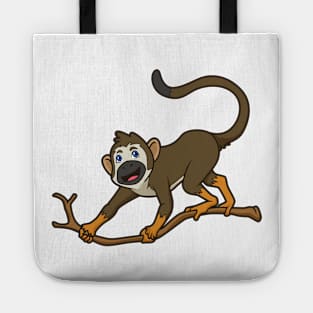 Kawaii squirrel monkey Tote