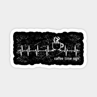 Coffee Time Sign Magnet