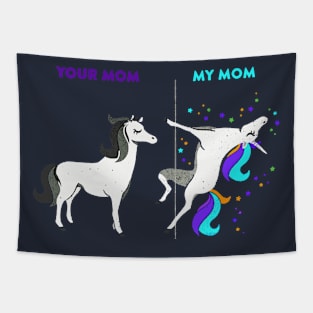 Your Mom vs My Mom Tapestry