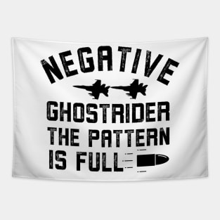 Negative ghost rider the pattern is full Tapestry