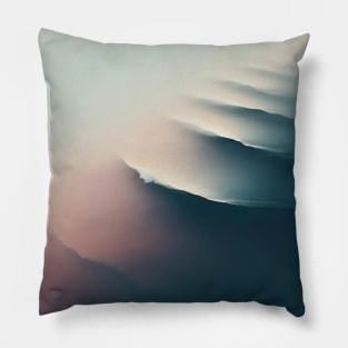 Ocean vibes waves pattern Pillow