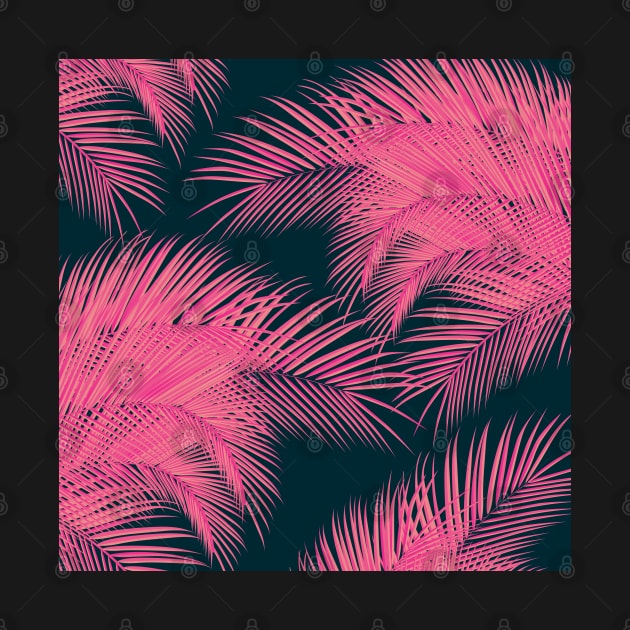 Pink Palm Trees by Jirka Svetlik