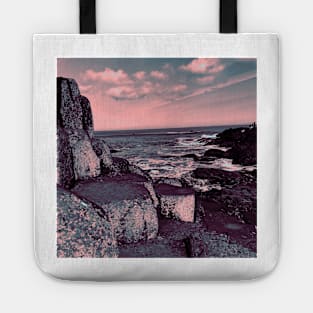 Giant’s Causeway in pinks Tote