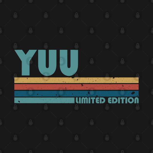 Proud Limited Edition Yuu Name Personalized Retro Styles by Kisos Thass