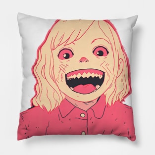 Cute Vampire Girl Pillow