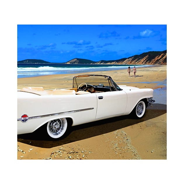 1957 Chrysler 300 Convertible by Burtney