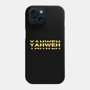 Yahweh | Christian Typography Phone Case