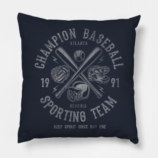 Champion Baseball Pillow