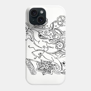 doodleflow3 Phone Case