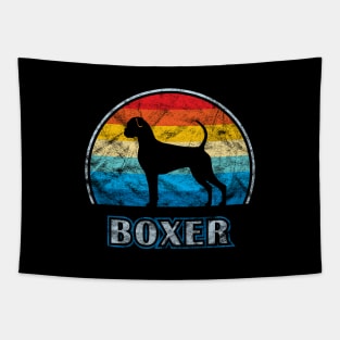 Boxer Vintage Design Dog Tapestry