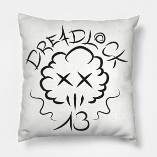 DREADLOCK 13 logo Pillow