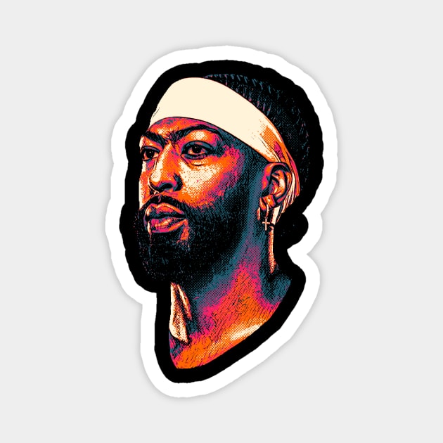 Anthony Davis Magnet by lazartemarjun