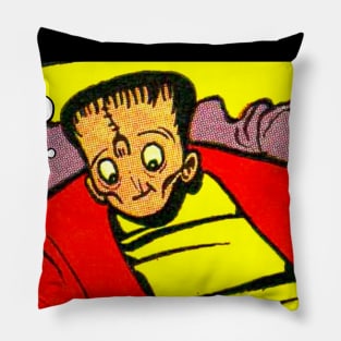 VINTAGE ZOMBIE HALLOWEEN MONSTER CREEPY SCARY COMICS Pillow