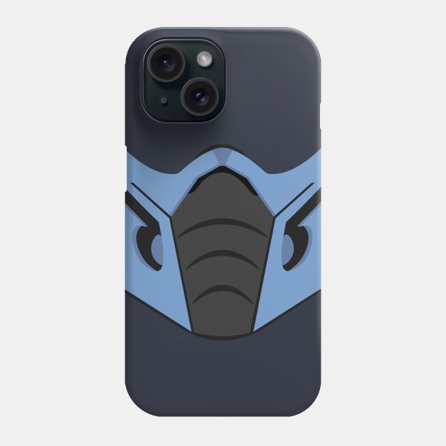 Sub-Zero Face Mask Phone Case by Tomorrowland Arcade
