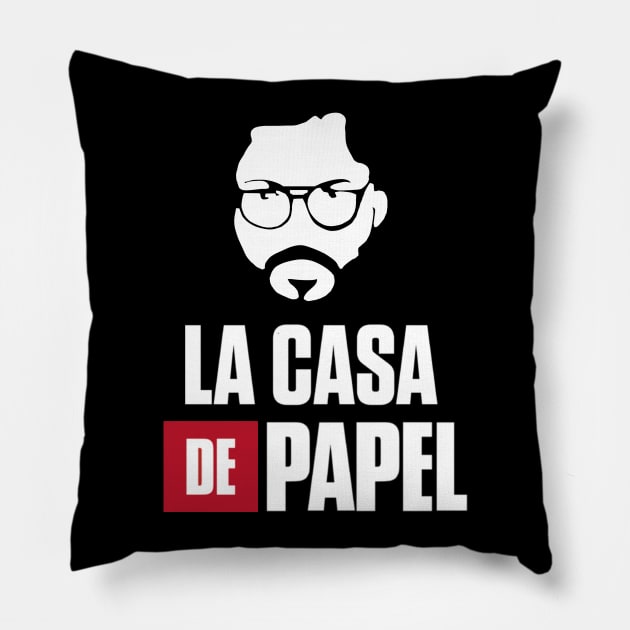 La Casa de Papel Pillow by FlowrenceNick00