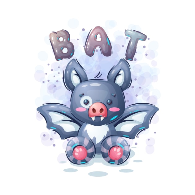 Cute bat by NoonDesign