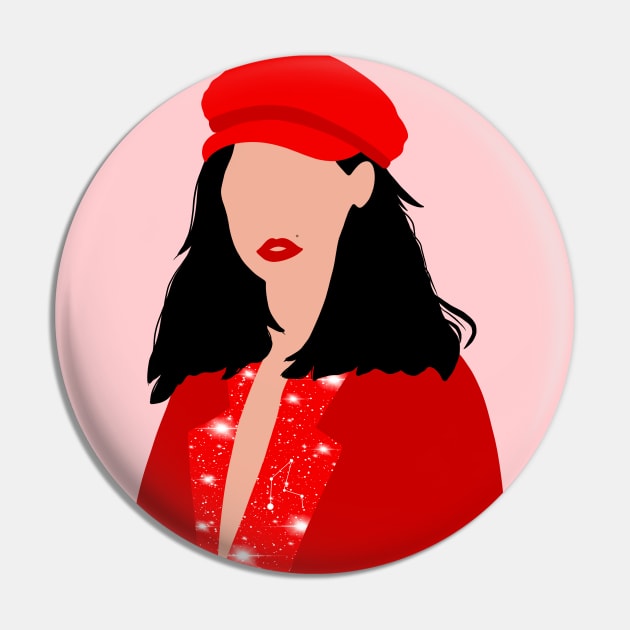 Red lady 1 Pin by Miruna Mares
