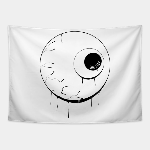 eyeball Tapestry by Jrengart