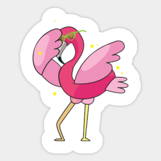 Flamingo stickers