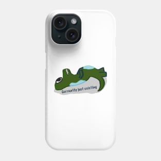 Currently Just Existing dinosaur Phone Case