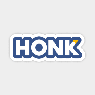 Honk Typography Magnet