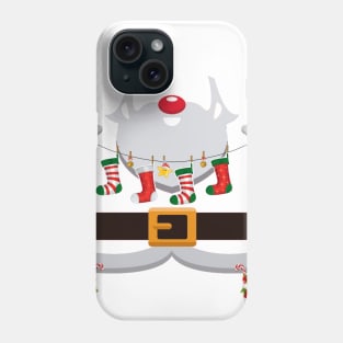 IT Manager Claus Santa Christmas Costume Pajama Phone Case