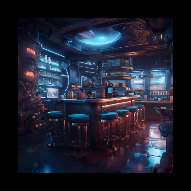 Cyber Cafe by SmartPufferFish