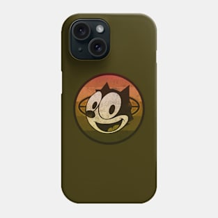 Vintage Cat Cartoon Phone Case