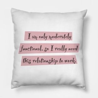 Moderately Functional Pillow