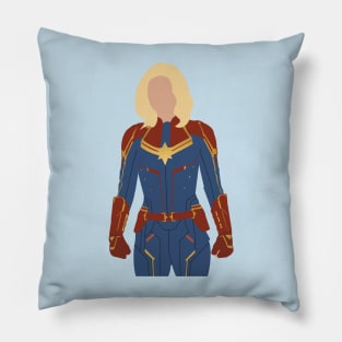 Captain Danvers Character Art Pillow