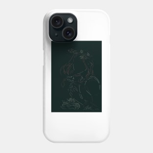 Anne with an E - Scope for the imagination - black version Phone Case