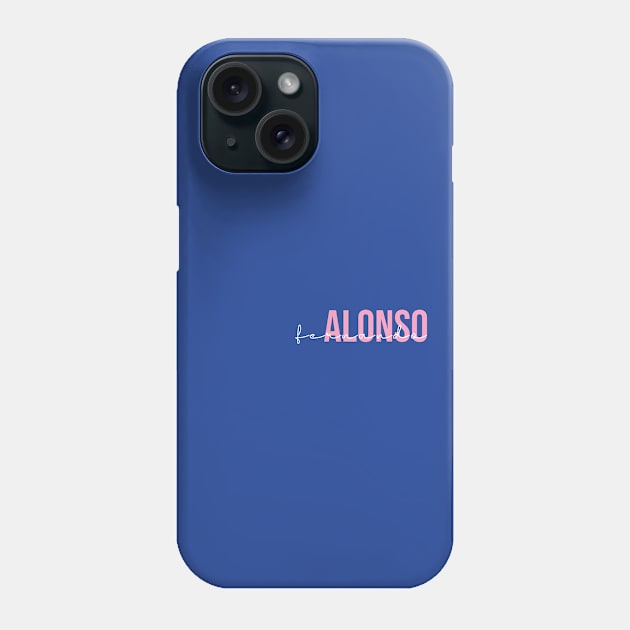 Fernando Alonso Driver Name - 2022 Season #5 Phone Case by GreazyL