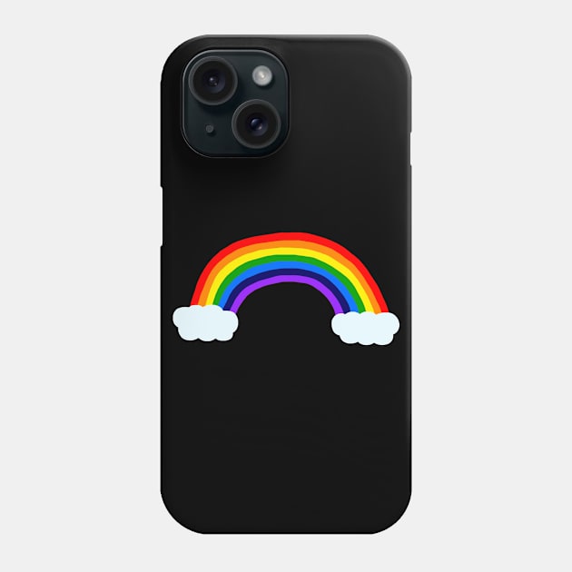 Cartoon Rainbow Phone Case by Art by Deborah Camp