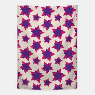 Akram | Colorful Stars Pattern Tapestry