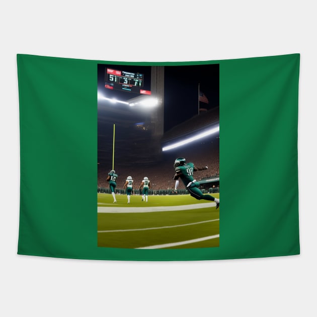 philadelphia eagles Tapestry by Nasromaystro