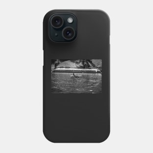 Girl on the lake Phone Case