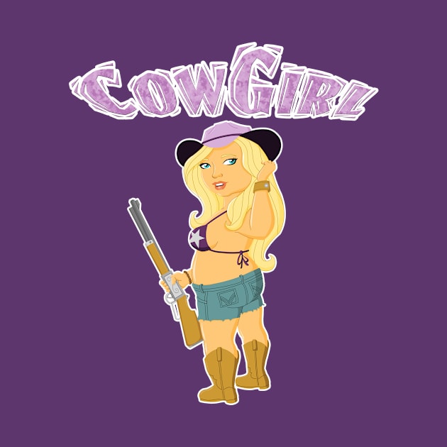 Cowgirl by scoffin