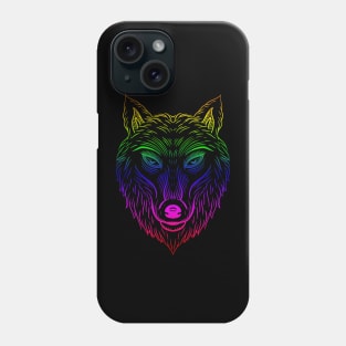 Pride Wolf LGBTQIA Phone Case