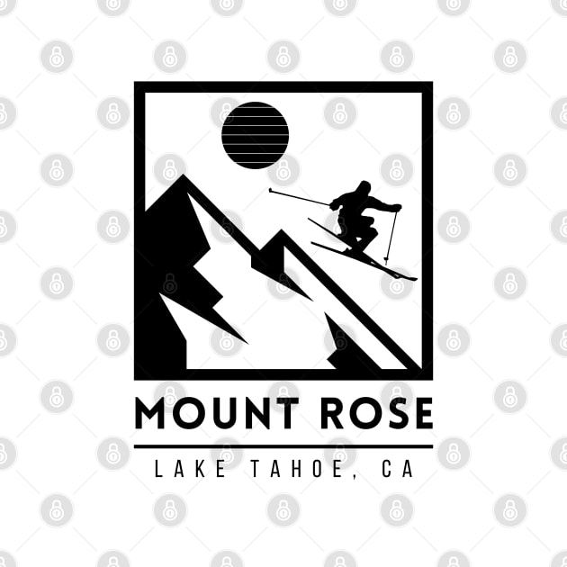 Mount Rose Lake Tahoe California Ski by UbunTo