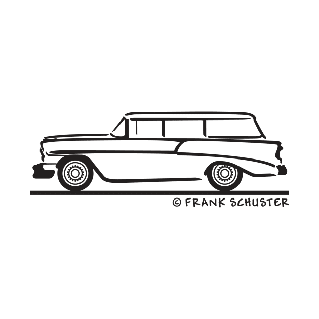 1956 Chevrolet Bel Air Station Wagon by PauHanaDesign