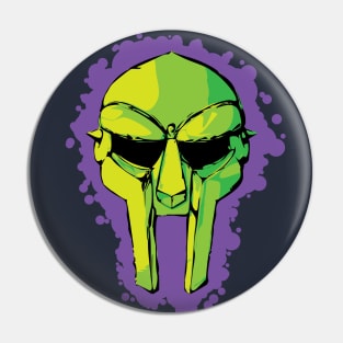 MF DOOM - The Mask - Viktor Von Doom Pin