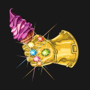 Infinity Cones Ice Cream Thor Love And Thunder Gorr The God Butcher Asgard Valkyrie Valhalla Jane Foster Zeus Son Of Odin Loki T-Shirt